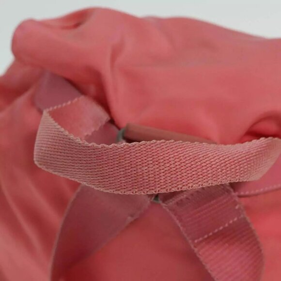 PRADA Backpack Nylon Pink Silver Auth main image 9
